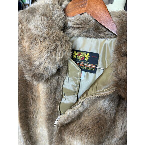 Vintage Hansa-Branta by Stearns Vegan Faux Fur Down Coat - Picture 3 of 6